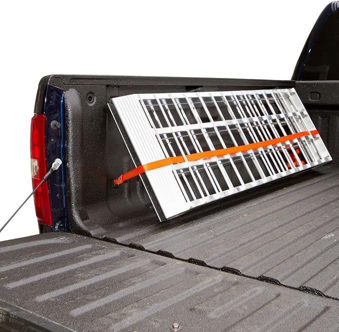 Rampa doble plegable aluminio para moto 10ft Big Boy II miniatura 4