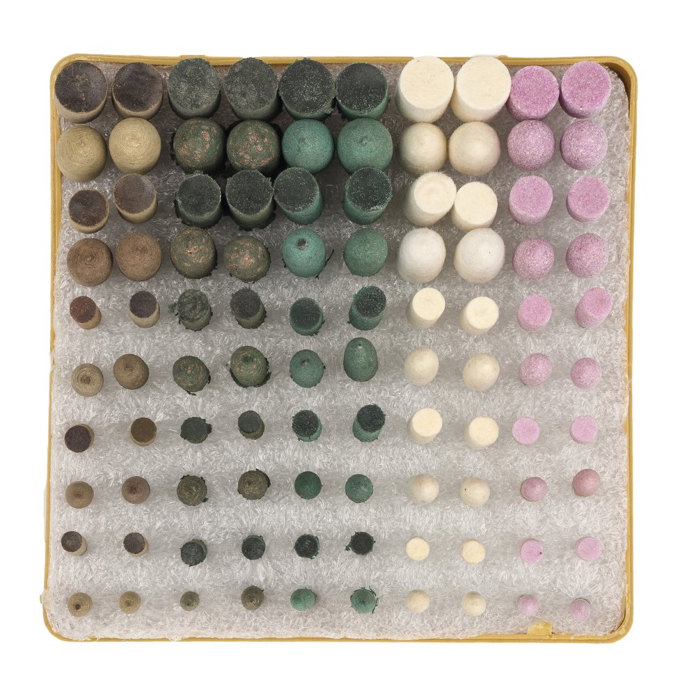 100 Pezzi Teste Di Lucidatura Per Utensili Rotanti - Gambo 3 Mm, Per Molatura E Levigatura - Foto 2