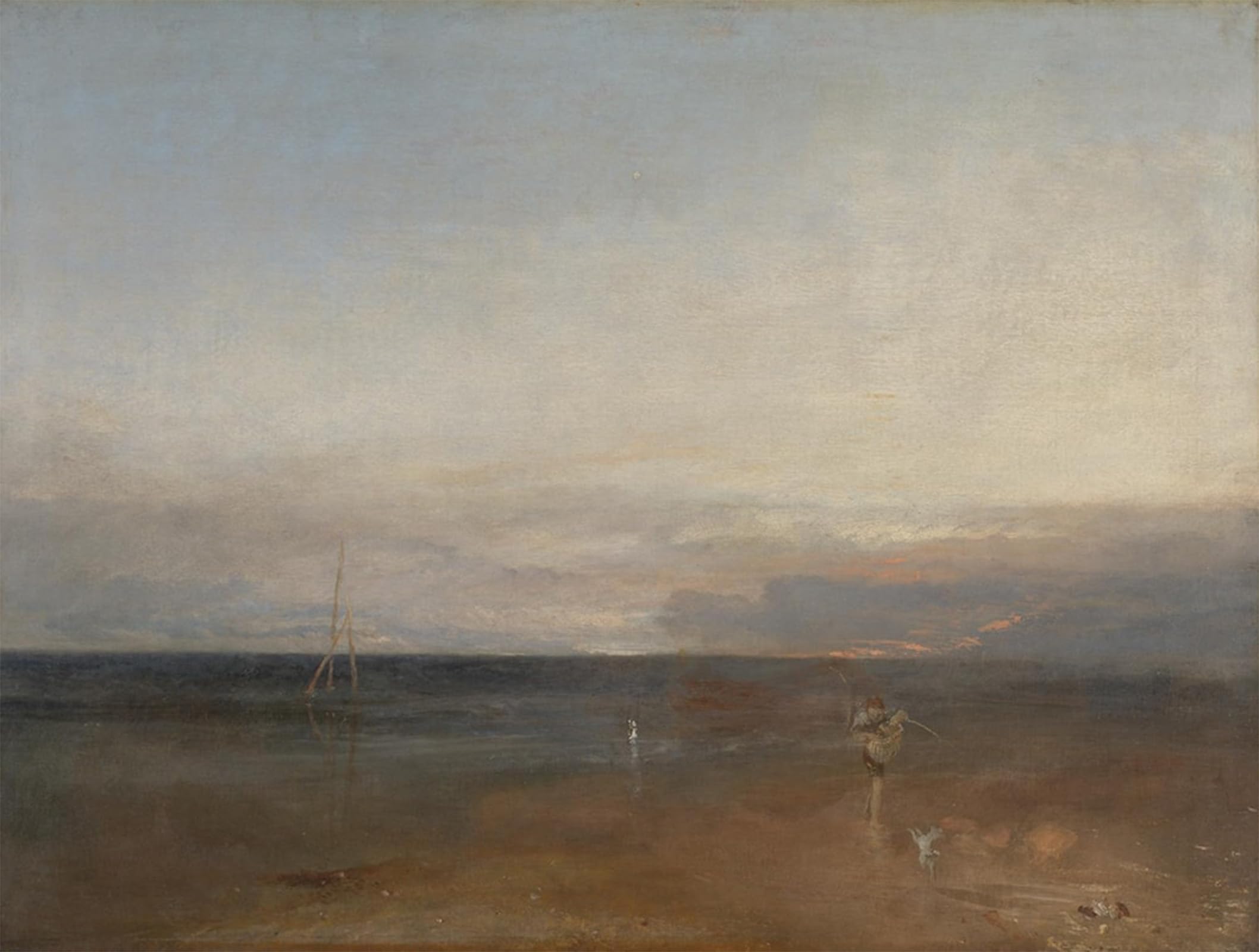 POSTERIIk Famous Modern Artwork Art Mural la stella della sera Mallord William Turner Oil Paintings Pictures for Home Decor 60x90cm