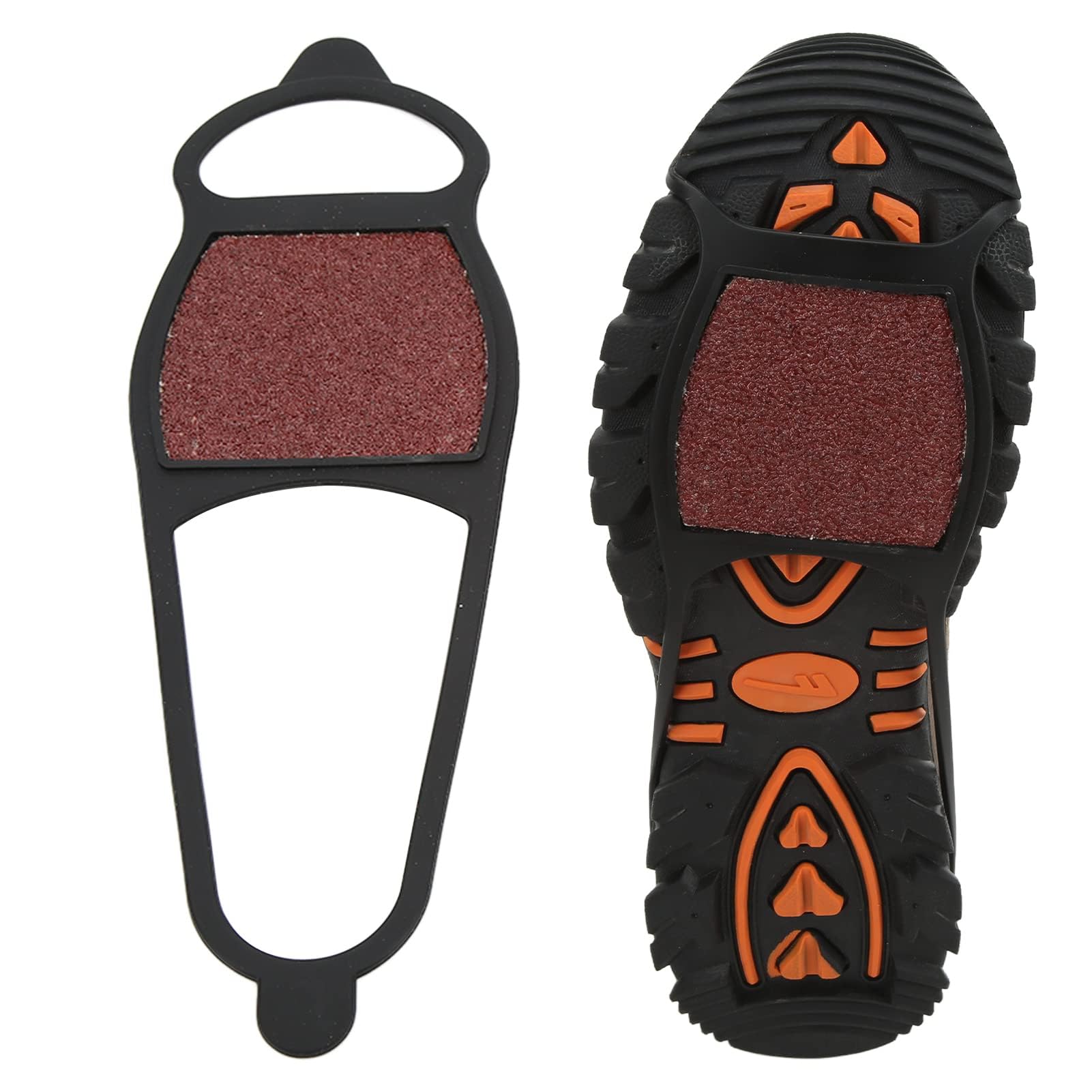 Gruby Pokrowiec na Buty Piaskowe 1 Para Pokrowiec na Buty śnieżne na Przodostopie Buty Dwustronne Trakcja Knaga