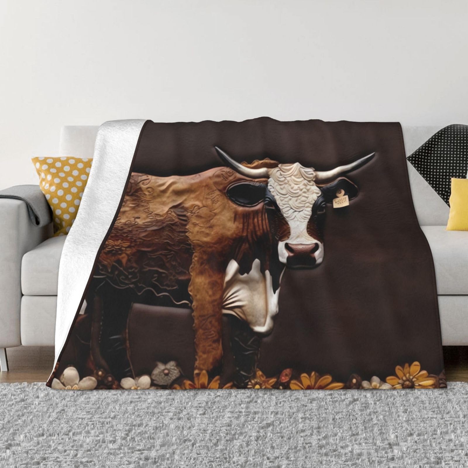 Couverture polaire douce pour lit et soirées cocooning
