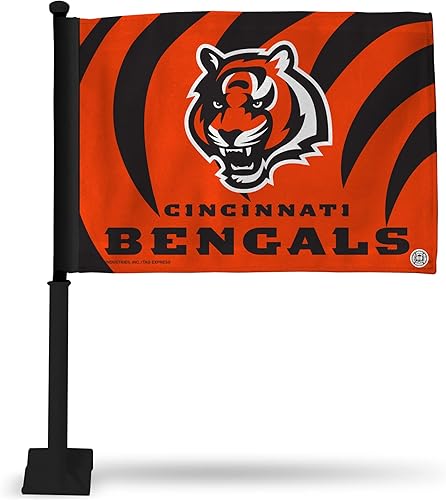 Miniatura 387 de Rico Industries NFL - Bandera de doble cara para automóvil, accesorio para auto B07NHSRDX2