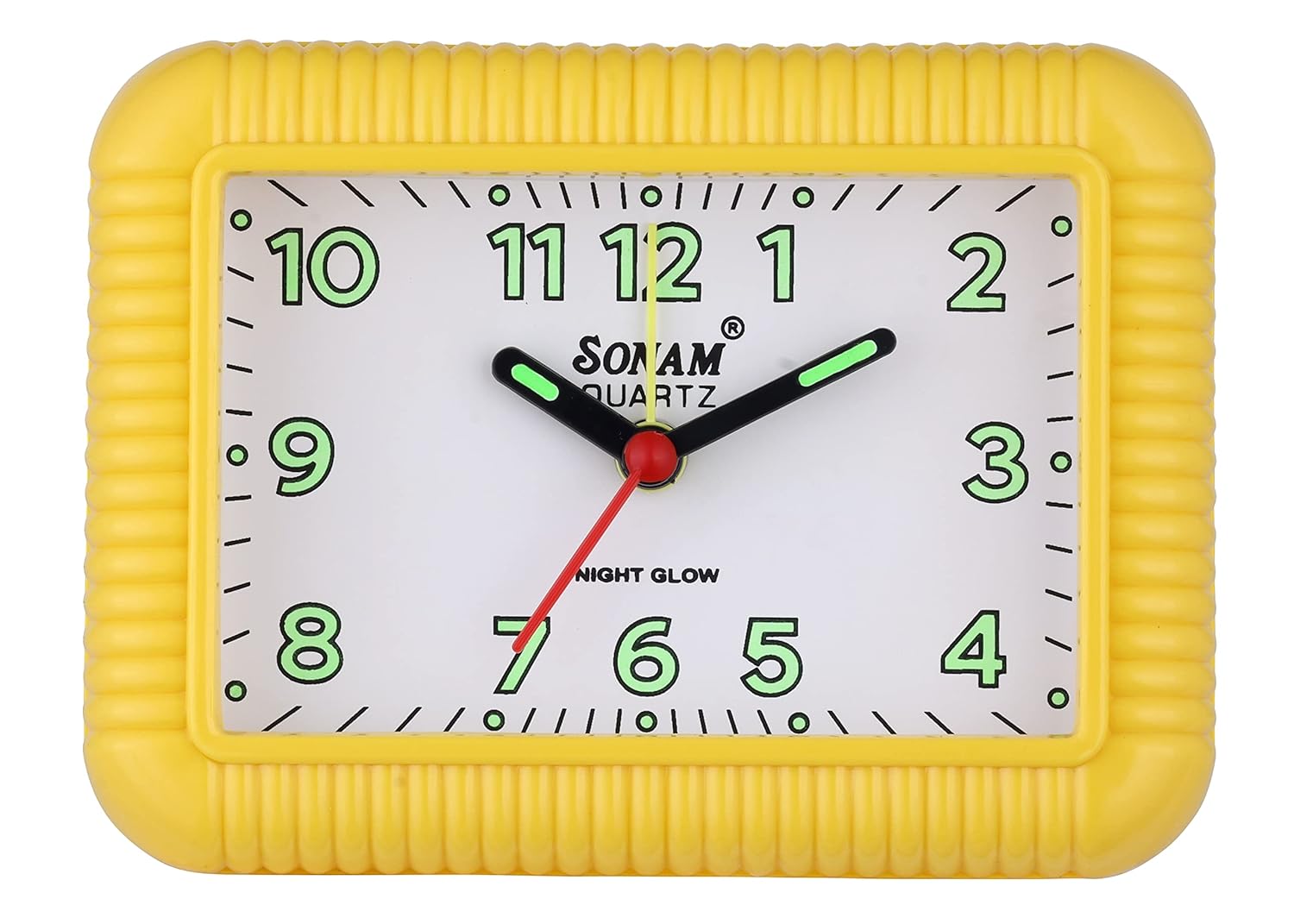Buy Sonam Table Alarm Clock Analog Bedside Clocks for Heavy Sleepers