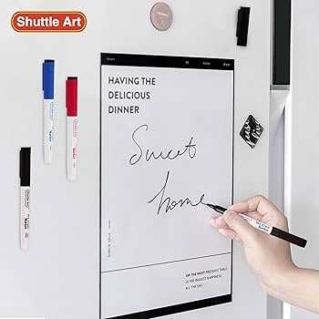 Amazon.co.jp: Shuttle Art ホワイトボード マーカー 消せる