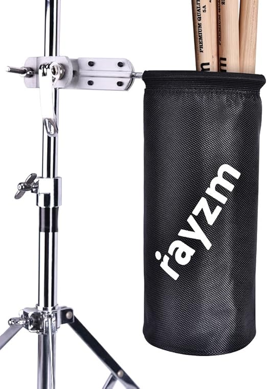 Rayzm Drum Stick Bag Holder, Nylon Mallet/Brush/Beater Stick Holder