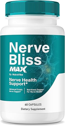 Nerve Bliss Max - Cápsulas oficiales de Nervebliss para neuropatía con una mezcla natural para comodidad diaria y apoyo general para la salud