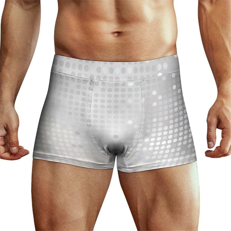 Amazon.co.jp: ボクサーパンツ メンズ グレー シルバー平角