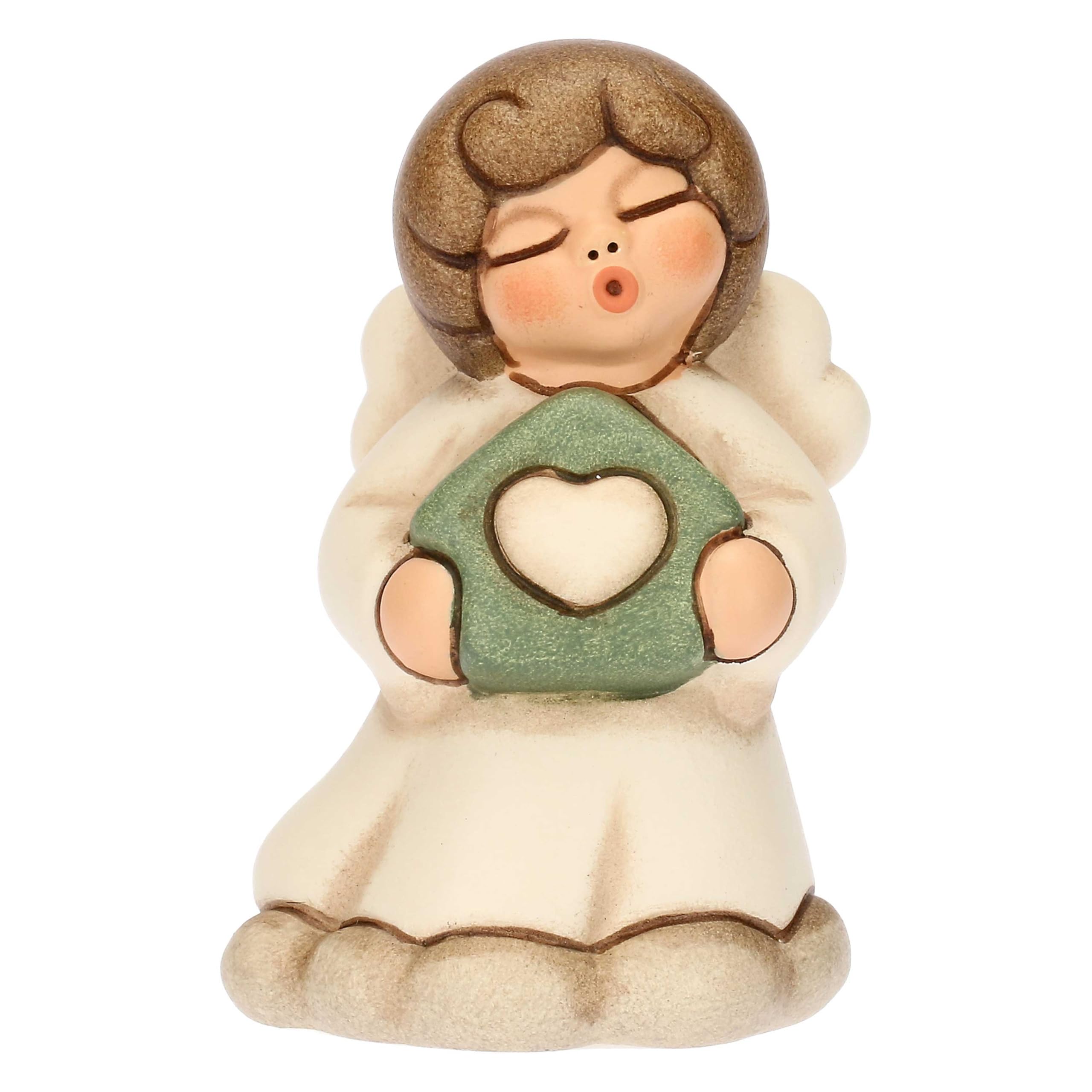 THUN - Angel Nap - Protection - Ceramic - Angeli Collection - 4.8 x 4 x 7 cm