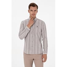U.S. Polo Assn. Erkek A k Kahverengi G mlek Desenli 50316565-VR002