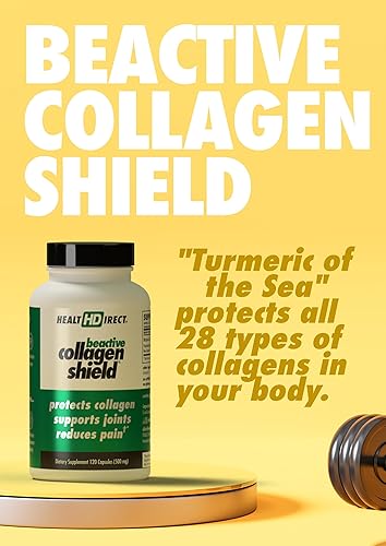 Miniatura 4 de HEALTH DIRECT - BeActive Collagen Shield - 60 cápsulas - Suplemento avanzado de mejillón de labios verdes para protección del colágeno - Apoya el