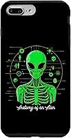 Vista 19 de iPhone 15 Pro Max Funny Anatomy of an Alien Dad Mom Alien Lovers Case