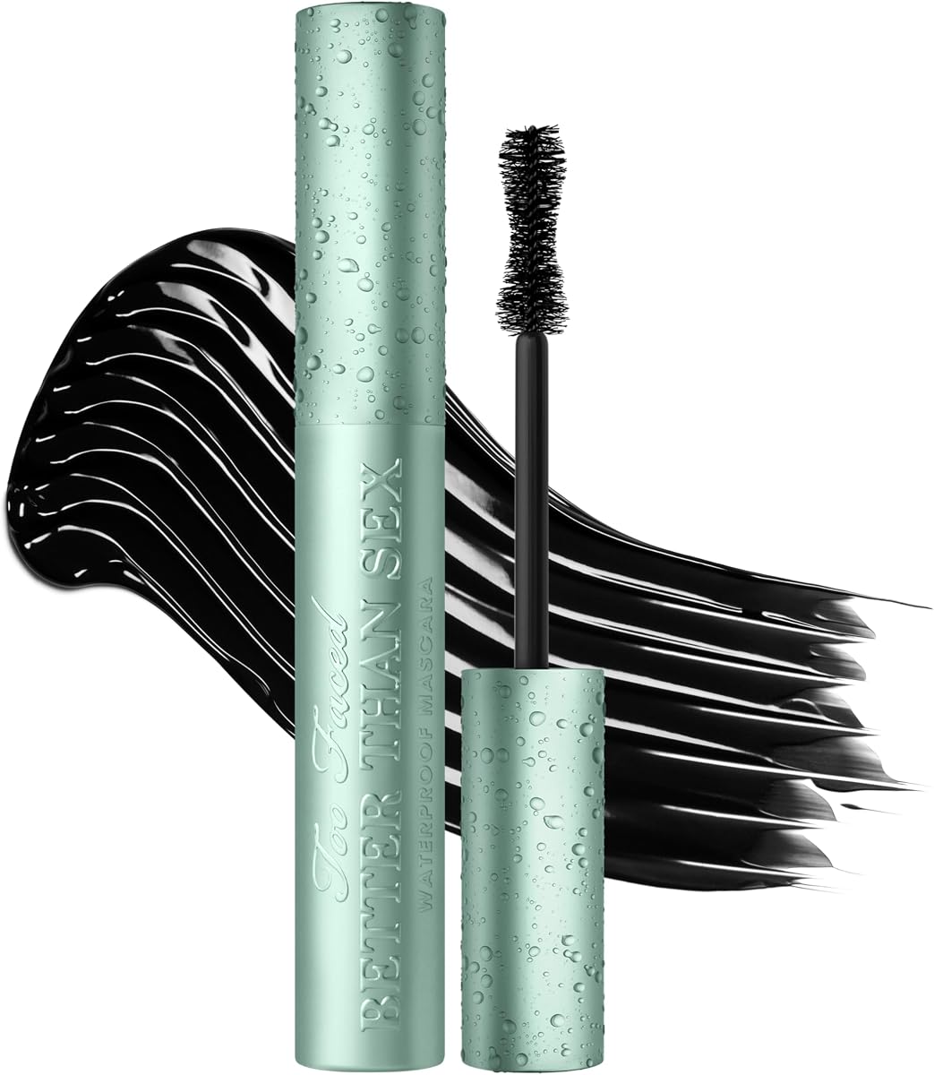 Máscara impermeable Better Than Sex | Volumen + Longitud con cepillo de reloj de arena