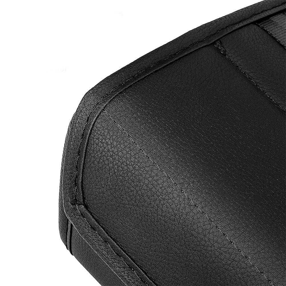 Asudaro Boîte de Rangement pour Siège Avant et Arrière en Cuir, Grande Capacité