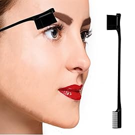 ZVOREI 8Pcs Black Hair Brushes Set with 4Pcs Topsy Tail Tools, Teasing Bristle Brush, Edge Control Brush, and 2Pcs Metal Pin Rat Tail Combs for Women\'s Hair Styling and Brushing