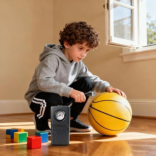 Miniatura 3 de Tire Inflator  Cordless Pump, Rechargeable with Pressure Gauge, Portable Tire Inflator Compressor for Fast Inflation, Inflation Tool with Auto Stop