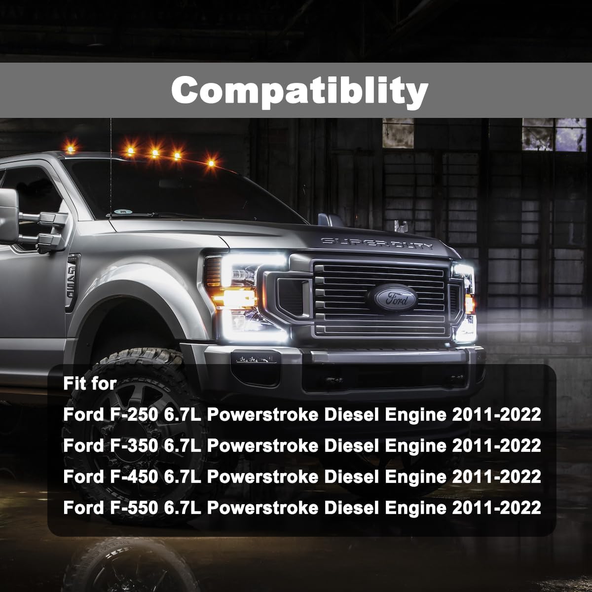 Enhanced CP4 Disaster Prevention Bypass Kit Fit for Ford F250 - F550 Super Duty 2011-2022 6.7L Powerstroke Diesel