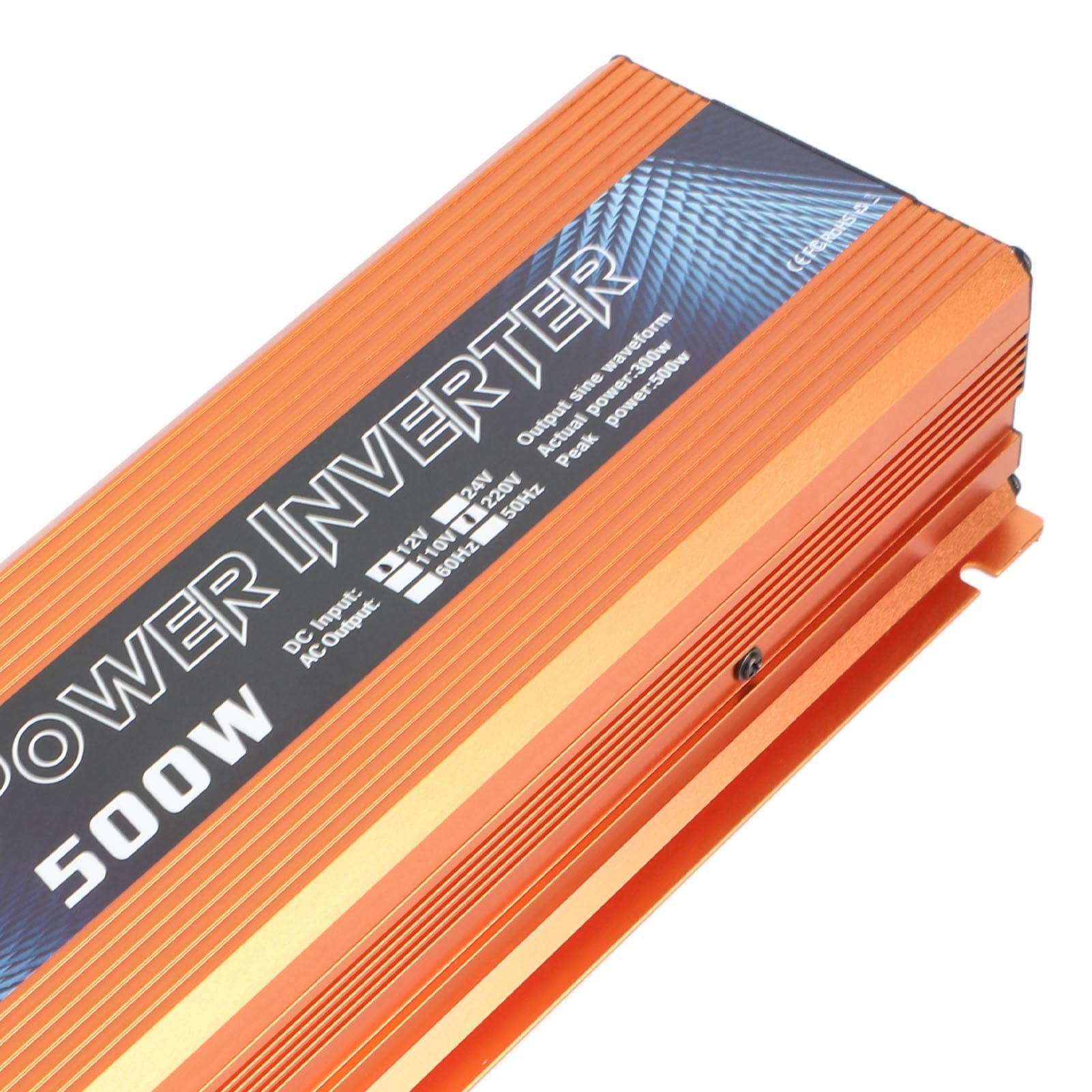 Przetwornica Napięcia Sinusoidalnego 500W w Samochodzie DC 12V na AC 110V z Portem USB i Wentylatorem Chłodzącym do Laptopów na Kempingu i do Użytku Awaryjnego (220V)