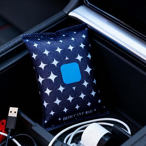 Miniatura 2 de Bolsa absorbente de humedad - Deshumidificador de reactivación rápida, bolsa absorbente de humedad para armario con purificación rápida para