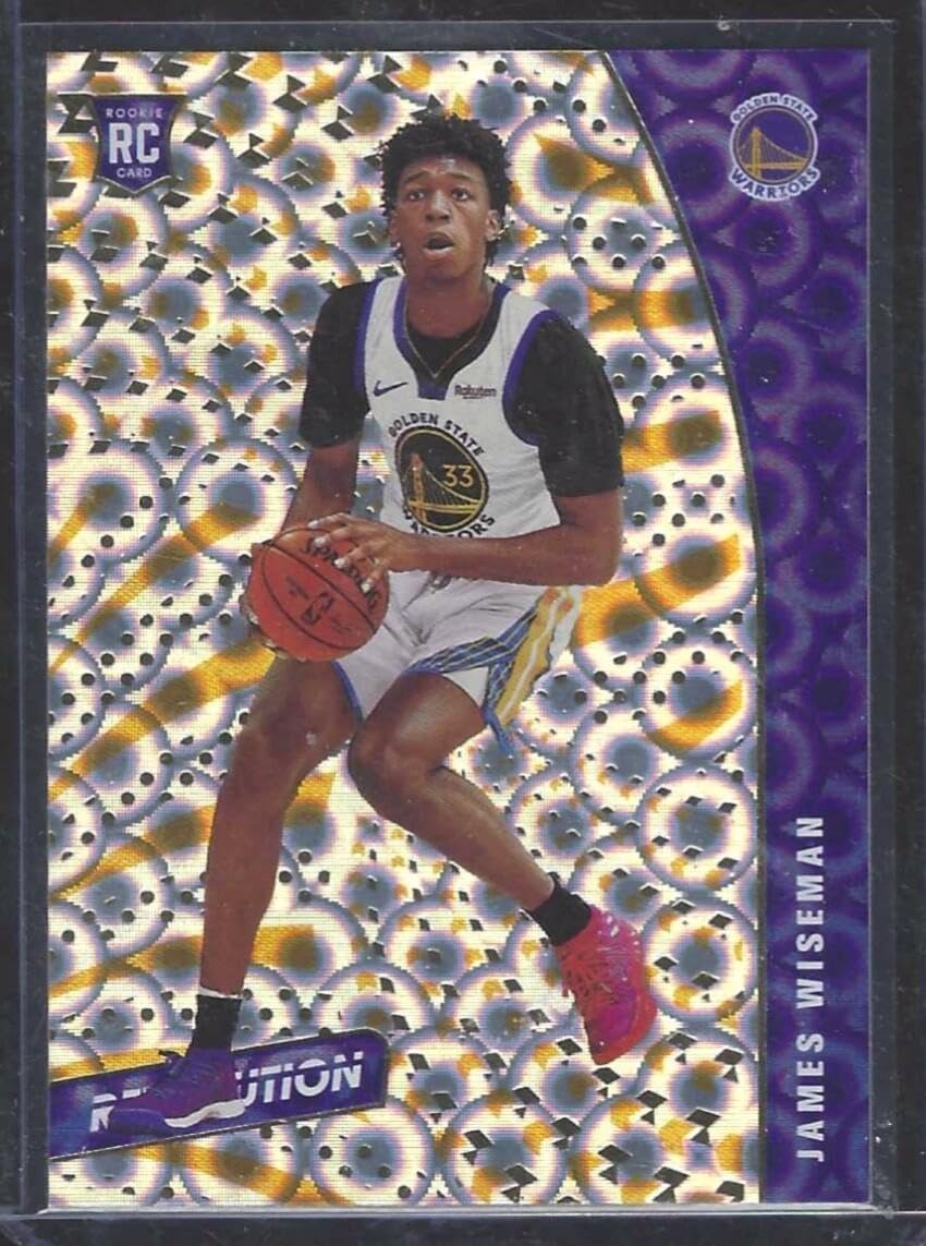 James Wiseman 2020-21 Panini Revolution Groove Rookie Rc #101 - Basketball Cards
