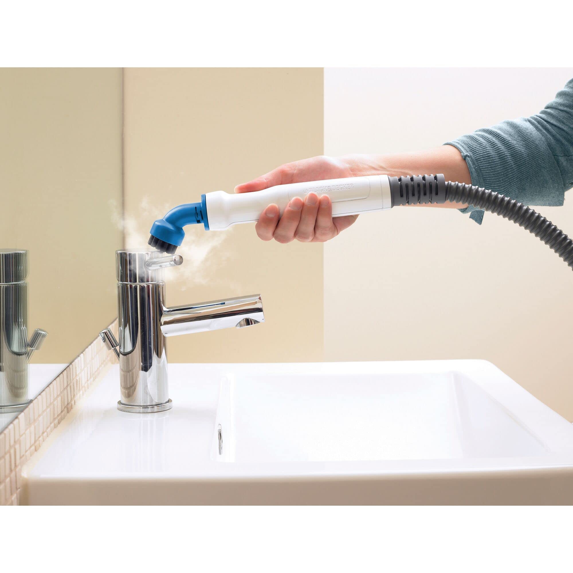 Black & decker - black & decker bhsm1615dsm pulitore a vapore 0,5 l 1600 w porpora, bianco - 1035768