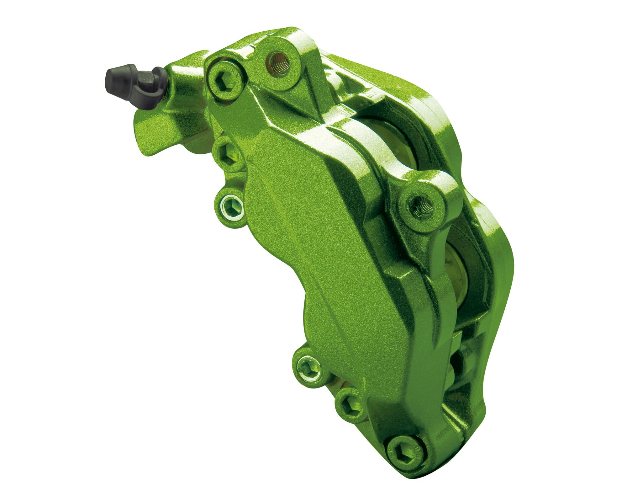 Foliatec Kit de peinture pour étriers de frein, Performance Green Metallic, jeu de 7 pièces