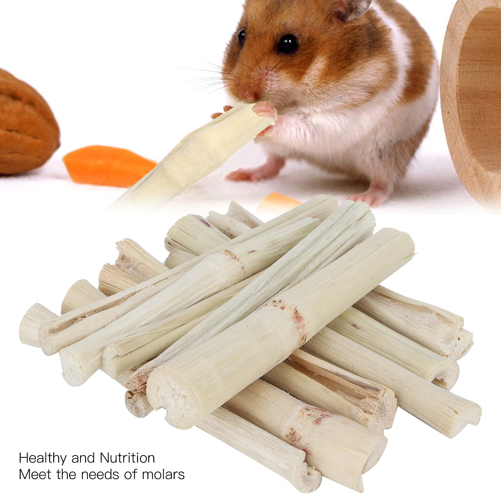 cersalt Se Bamboo Bambus-Kaustbe,Hamster Kauspielzeugen Kaninchen Molar  Sticks Reine Naturpflanzen fr Kaninchen fr kleine Haustiere : Amazon.de:  Haustier