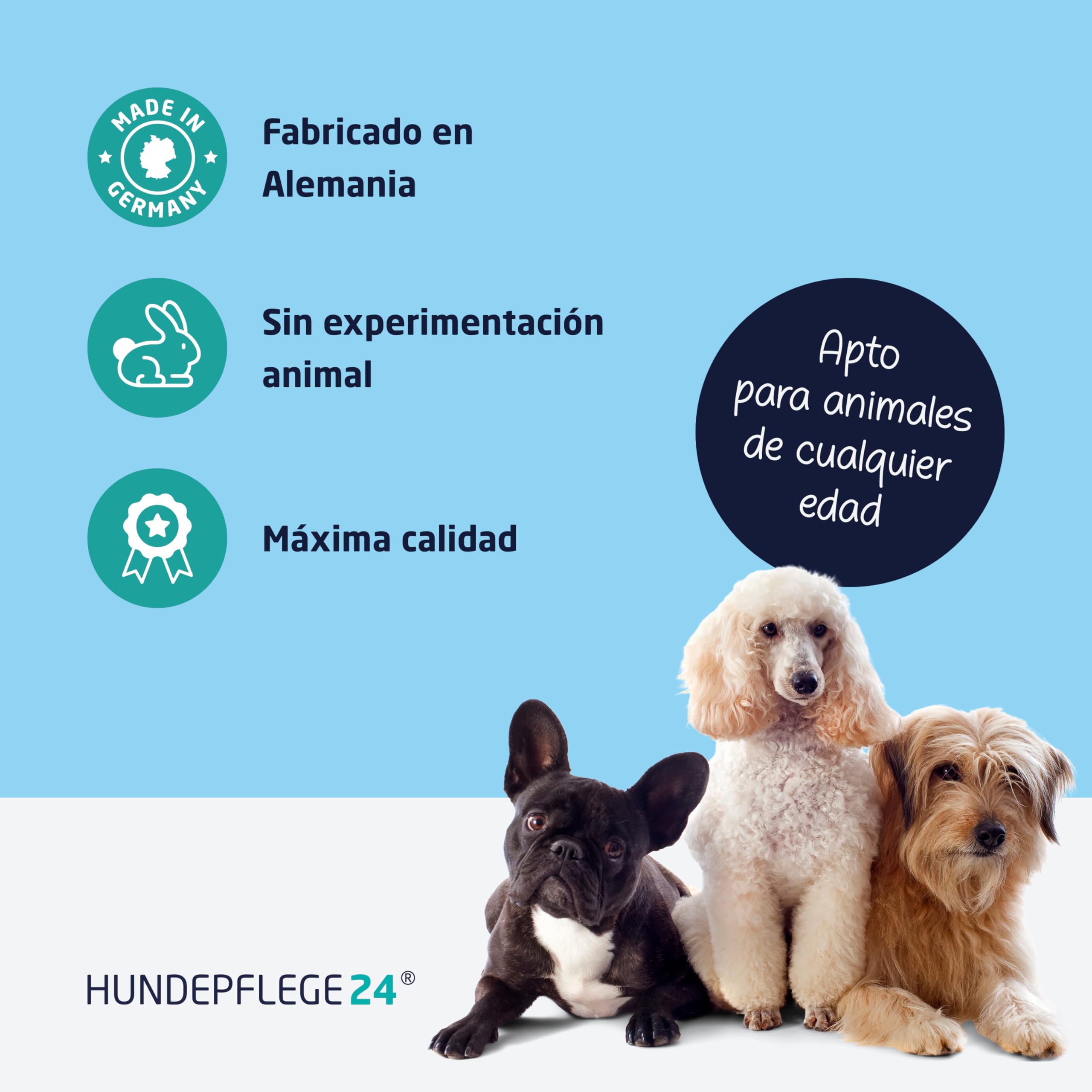 Spray Antiparasitario Perros y Gatos - Protección Duradera y Altamente Eficaz contra Insectos, Pulgas, Garrapatas, Ácaros, Mosquitos, Moscas y Piojos 500ml