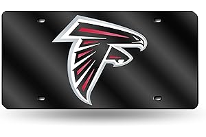 Rico Industries NFL Laser Tag Atlanta Falcons Aluminum License Plate