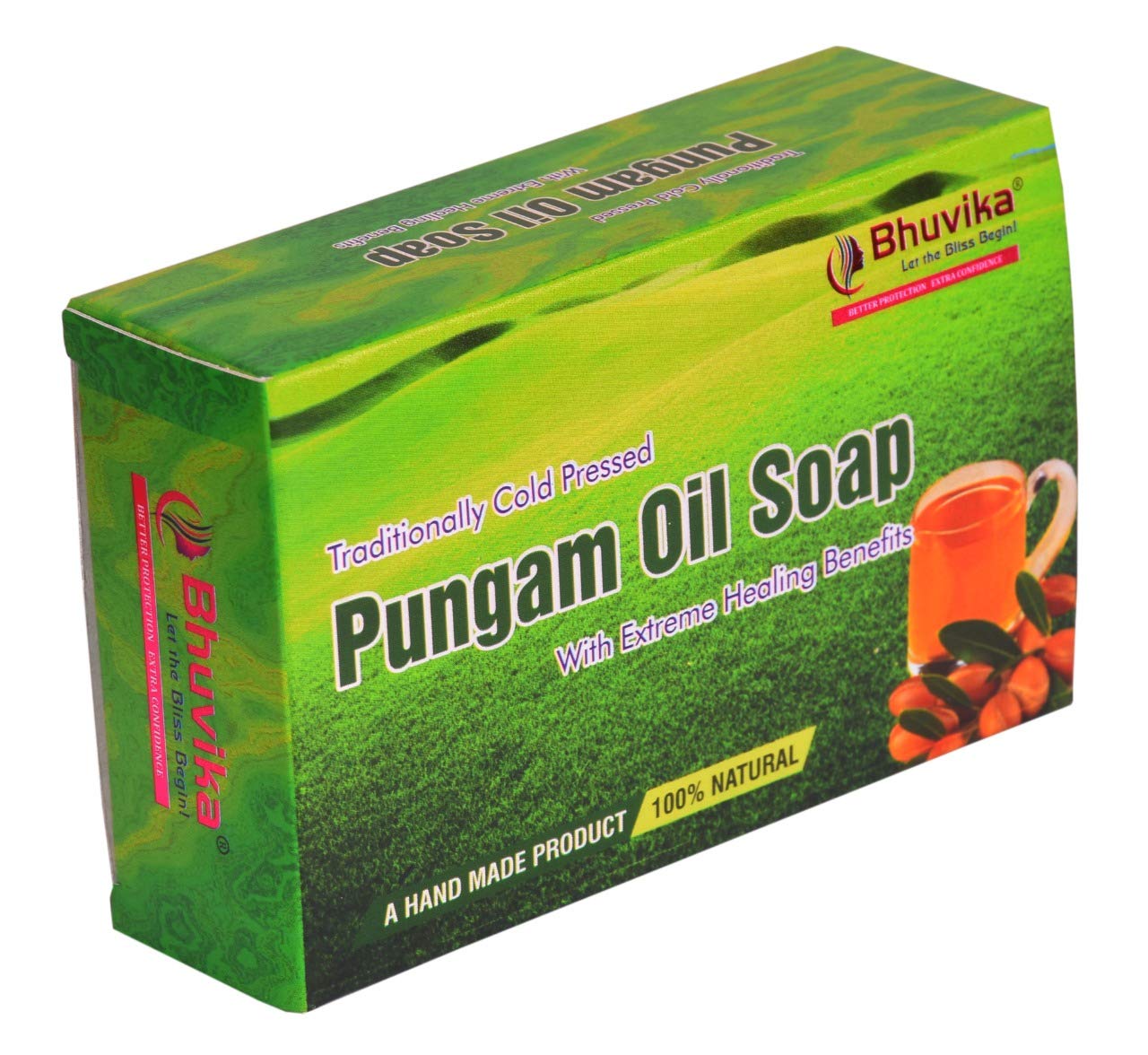BhuvikaPungam Oil Soap(140 gms)