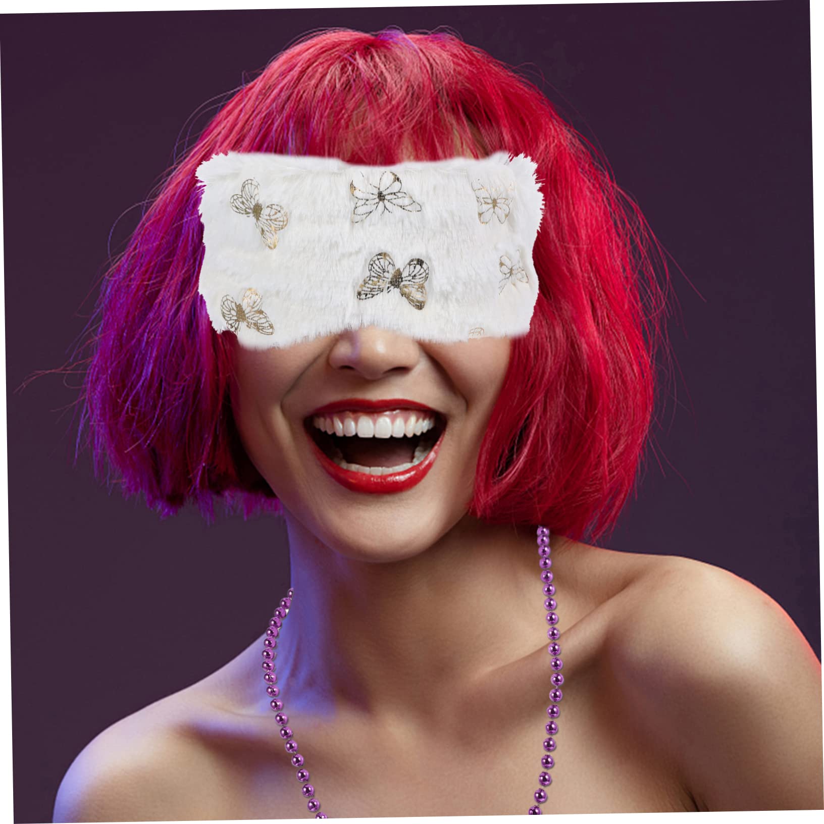 Ipetboom 12pezzi Maschera Per Occhi Morbido Design Elegante Protezione Completa Per Sonno Copertura Per Dormire Viaggio e Casa