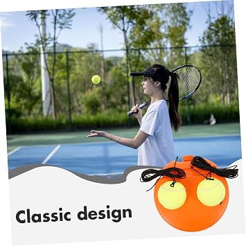 Self Tennis Training Tool Men Tennis Training Equipment Ball Pressurizer for Professional Practice