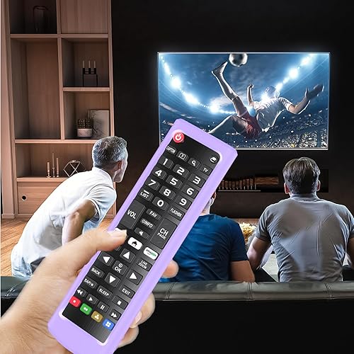 Miniatura 2 de Funda para control remoto LG TV, cubierta de batería compatible con control remoto LG para Smart TV serie AKB universal TV, cubierta que brilla en