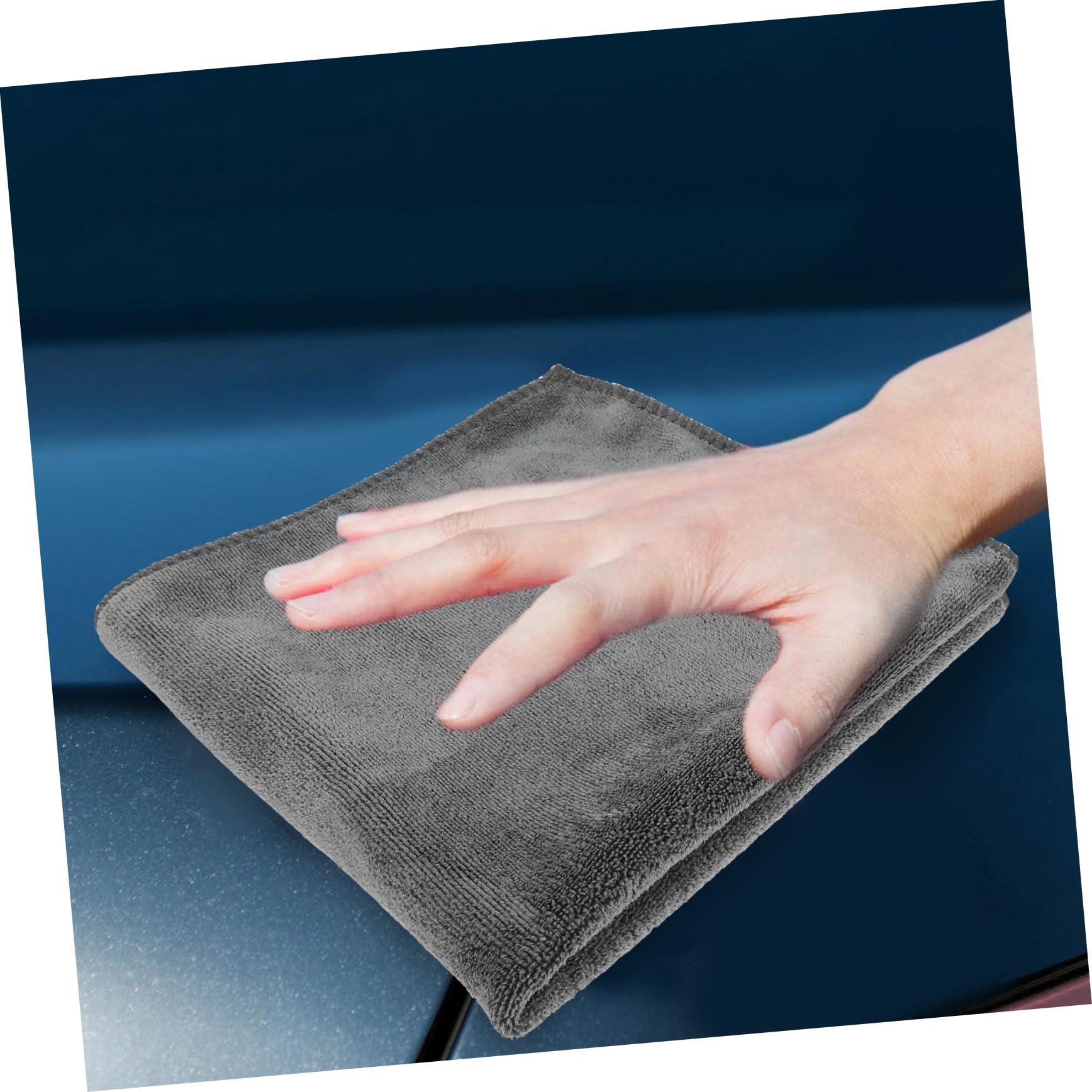 Paños de Microfibra Absorbentes para Limpieza, Reutilizables y Lavables Ideales para Limpieza Eficaz 12 Unidades y Cuidado del Coche