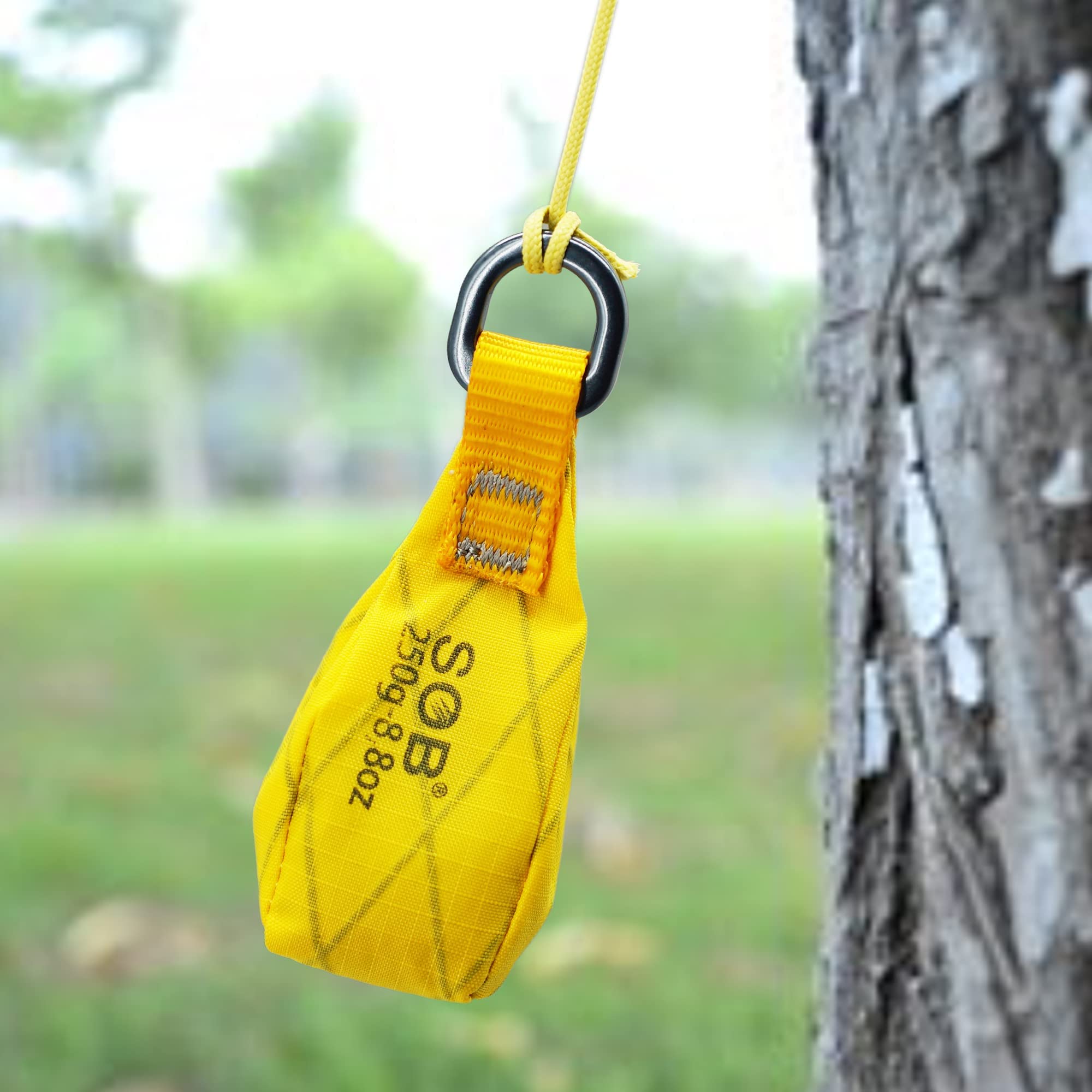 SOB Lancer Sac de Poids Sports de Plein air Arborist Tree Escalade pour la Ligne de Projection Arbre Rock Spelunking