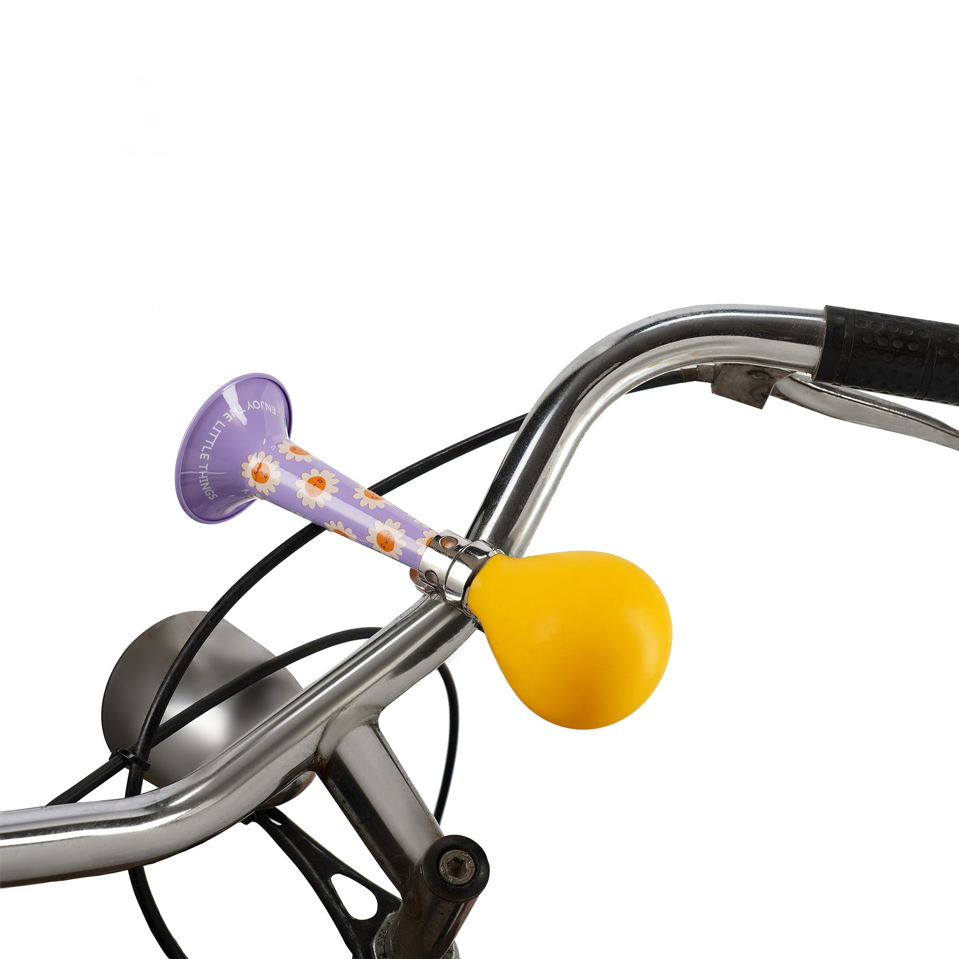 Legami Dzwonek rowerowy Horn, klakson rowerowy, klakson rowerowy dla dzieci, wytrzymały, motyw Daisy Youth Unisex