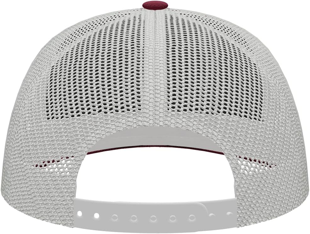 Sport Your Gear NCAA College Teams Prime Logo Licensed Mid Profile Structured Adjustable Trucker Snap Back Baseball Cap Hat - Image 4