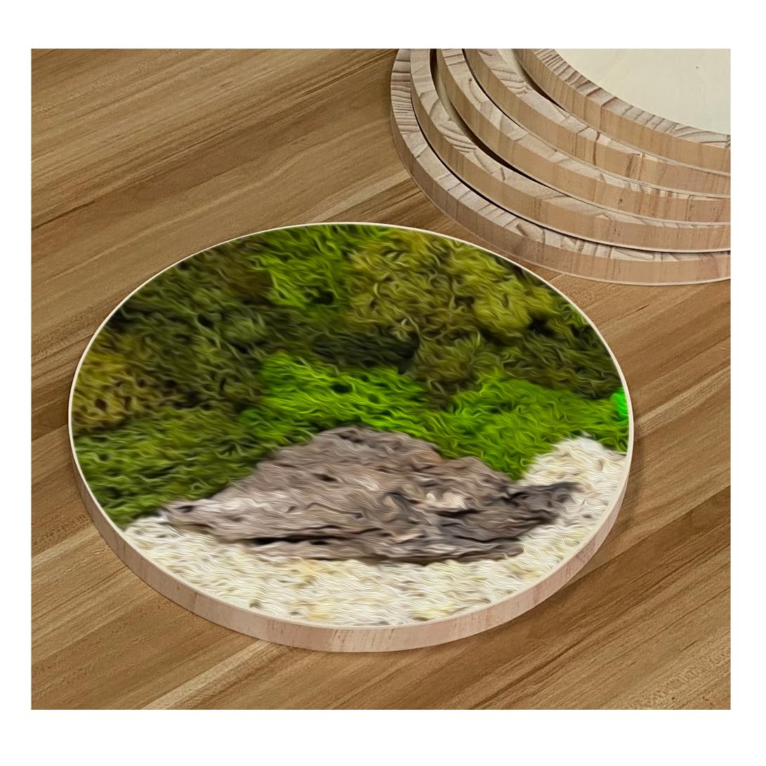 SOSMAR 52 lastre di legno per fai da te, dischi quadrati di legno, 10 cm x 10 cm, in legno di balsa da 2 mm, per pittura, pirografia, sega per