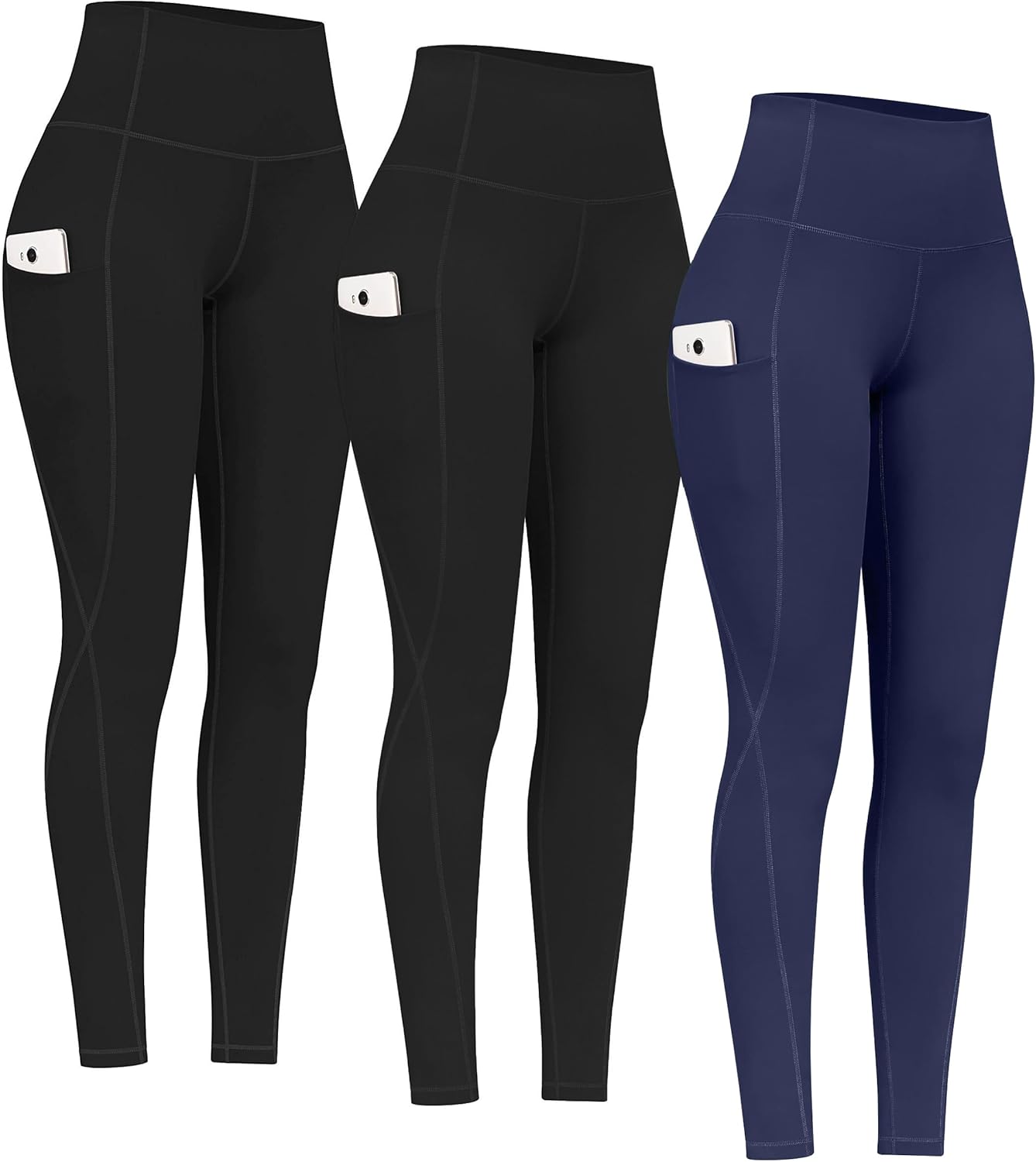 Black & Black & Navy