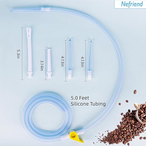 Miniatura 3 de Bolsa de enema de 2 litros, kit de enema casero, desintoxicación de limpieza de colon, alivio del estreñimiento, cuidado femenino, bolsa portátil de