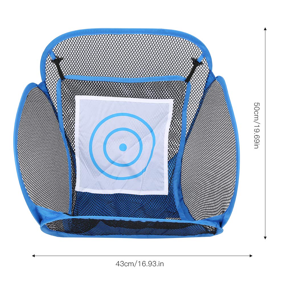 GP2220 Blue Folding Golfs Net Pitching Pitch Cutting Ball Collection Training Net, GolfsChipping Net Folding Golfs Net