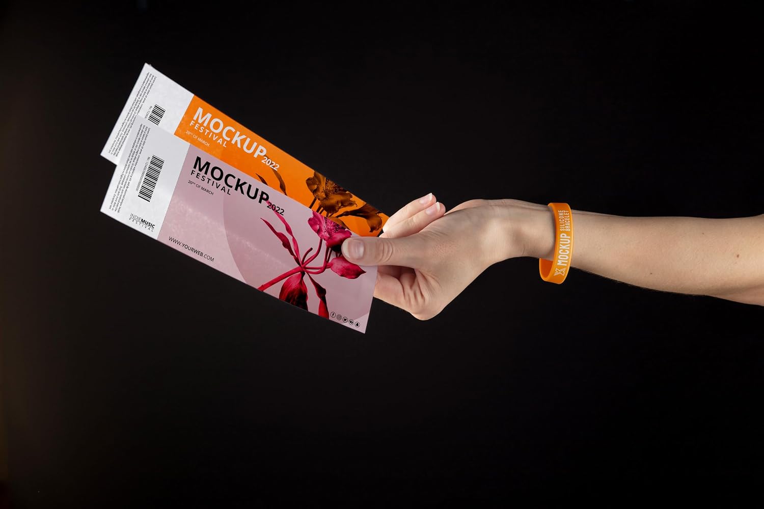 Custom Event Tickets, Double-Sided Print, Personalized Add Your Text & Photo & QR Code, Customizable for Raffles, Drink Vouchers, & Admission (200 Pcs, No Stubs, 2" x 6")