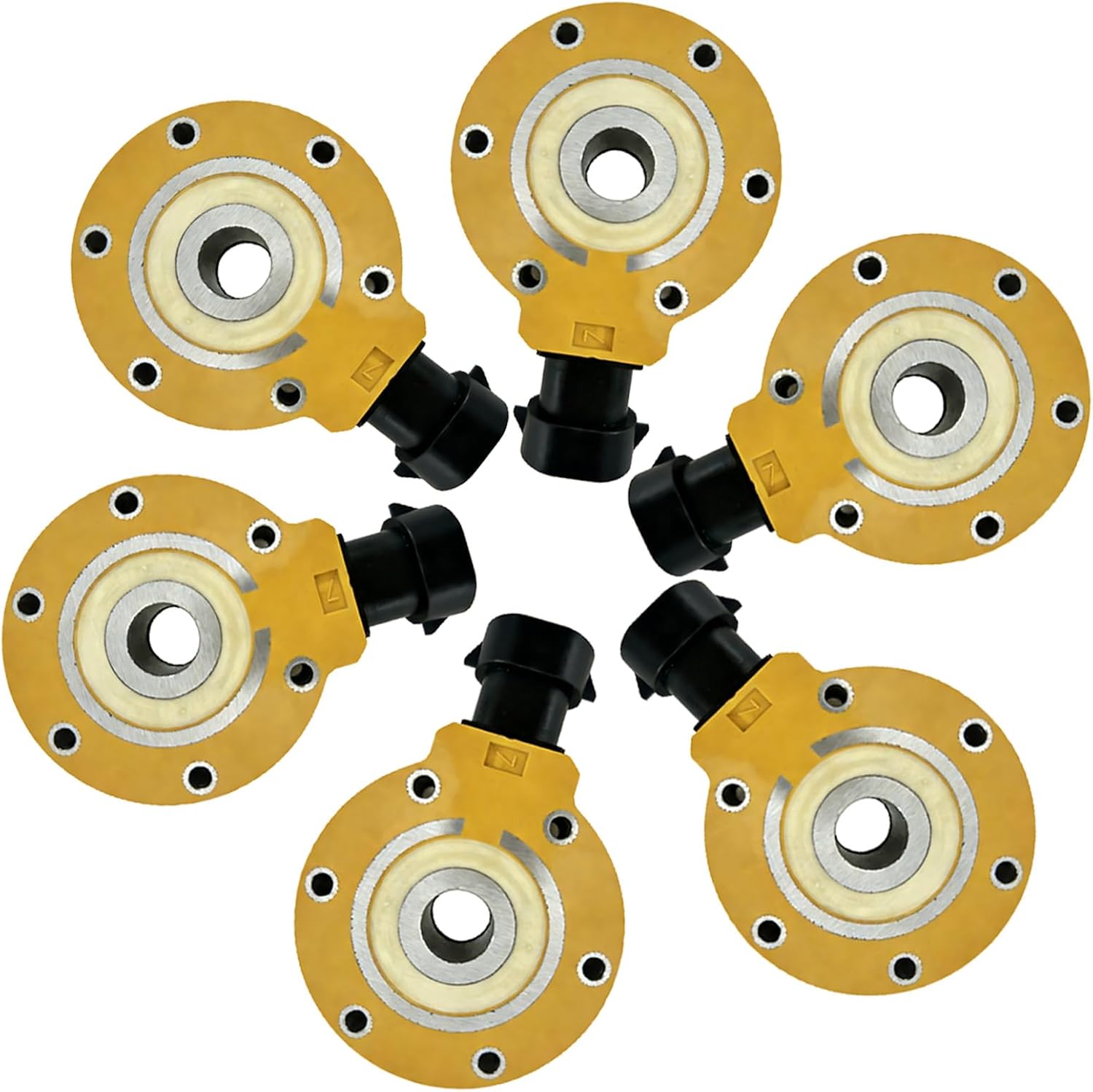 6-pcs Fuel Injector Solenoid 214-5427 2145427 CA2145427 387-9430 387-9429 Compatible for CAT C7 C9 Engine