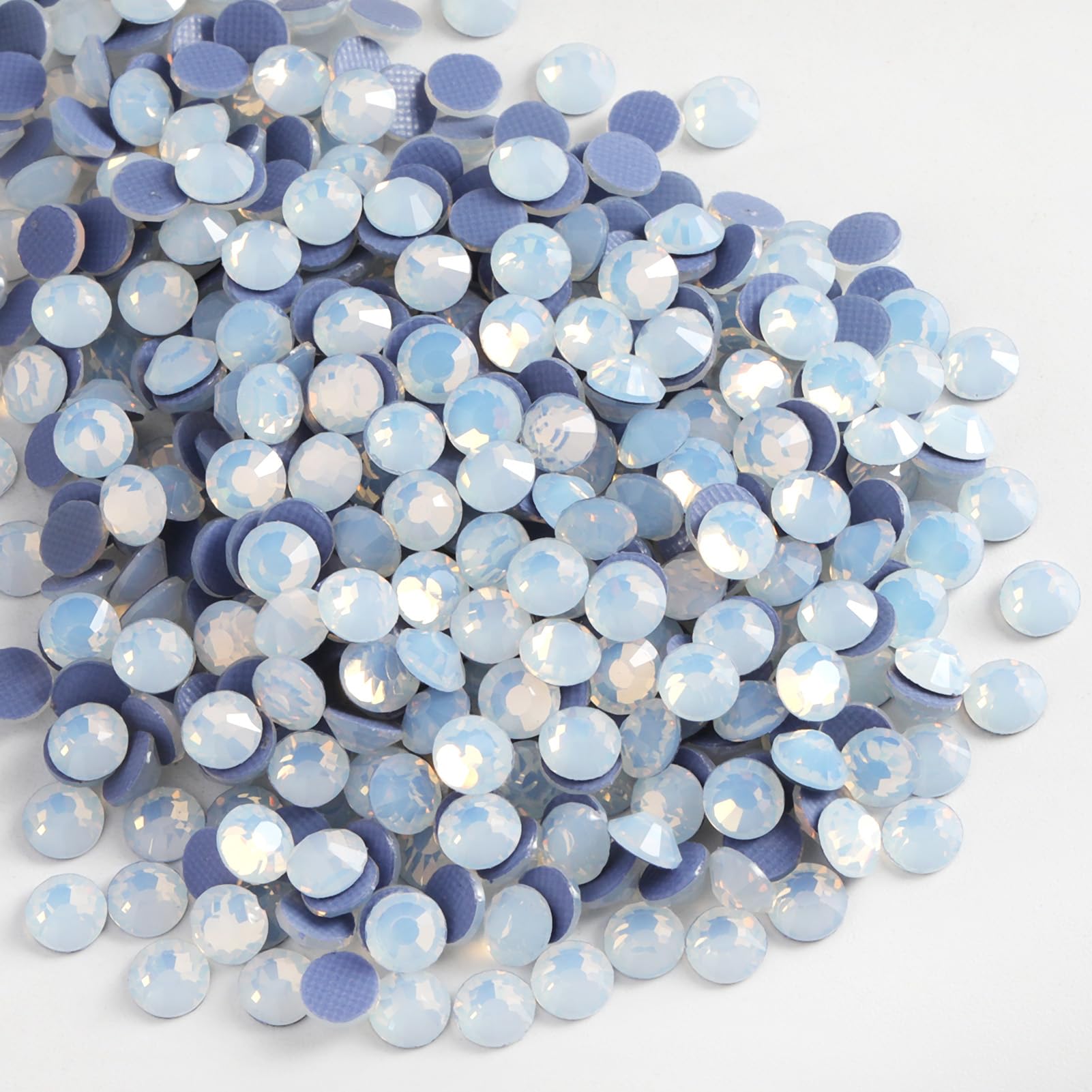 Beadsland Hotfix Rhinestones, White Opal, SS20, 1440pcs