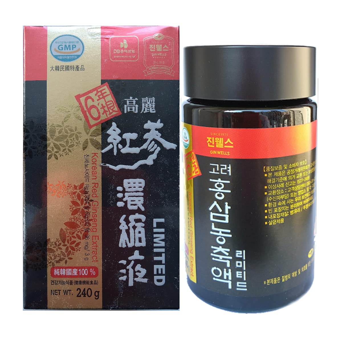 Amazon.co.jp: 一和高麗紅参濃縮液 240gリミテッド 6年根 : ドラッグ 