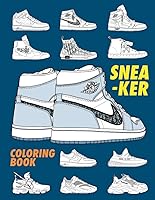 Vista 1 de Sneaker Coloring Book A Detailed Coloring Book for Adults & Sneaker heads (Coloring Books)