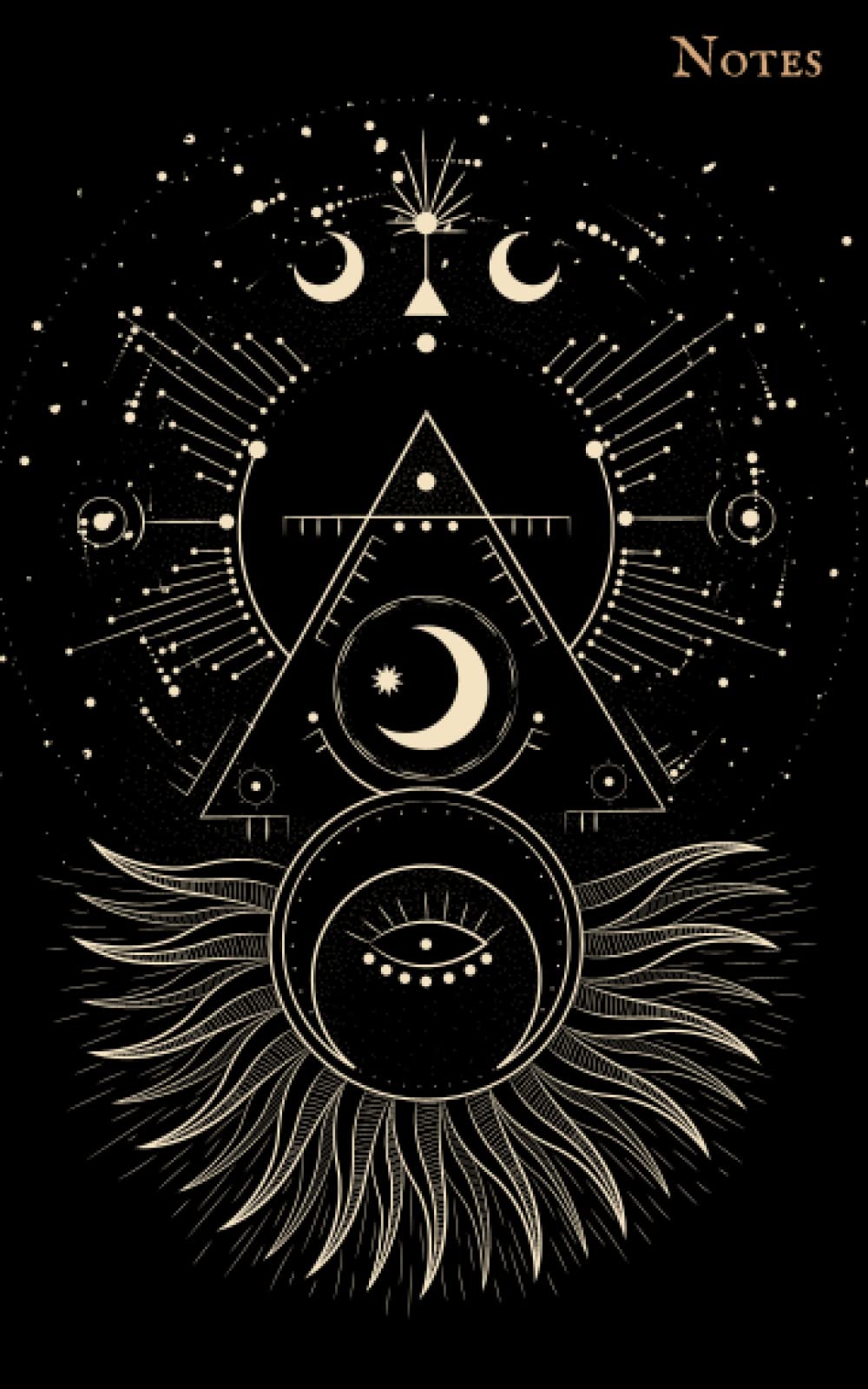 Notes: Alchemist inspired 5x8 inch 60 lined page book for notes