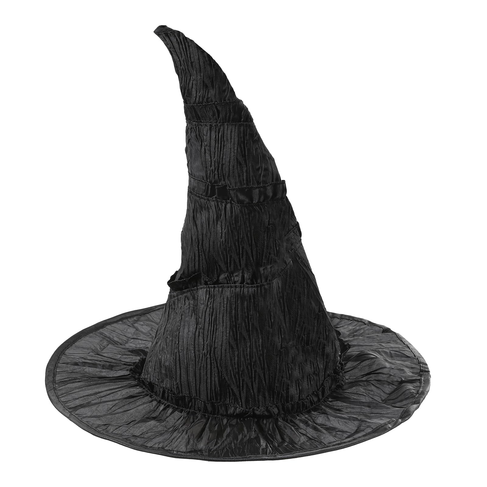 OhMill Halloween Witch Costume Set Black Witch Hat Green Claw Gloves And Glasses Halloween Cosplay Party Wizard Dress Up Props - Image 3