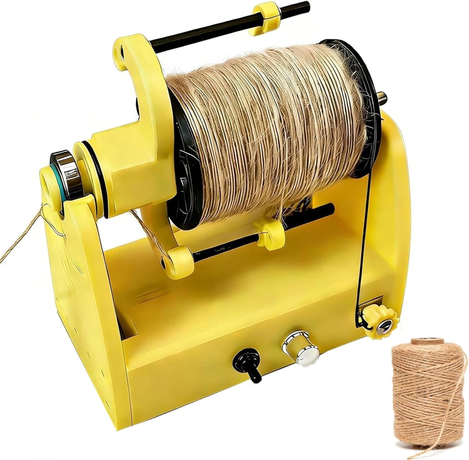 Rotella elettrica per filatura, mini spinner in fibra di lana, capacità 80 g, ricarica di tipo C, strumento portatile per torsione e tessitura del filato per rotazioni miste