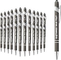 Vista 9 de AIFLM Bolígrafos personalizados con nombre a granel hasta 500 unidades de bolígrafos grabados gratis con tu nombre y texto para negocios