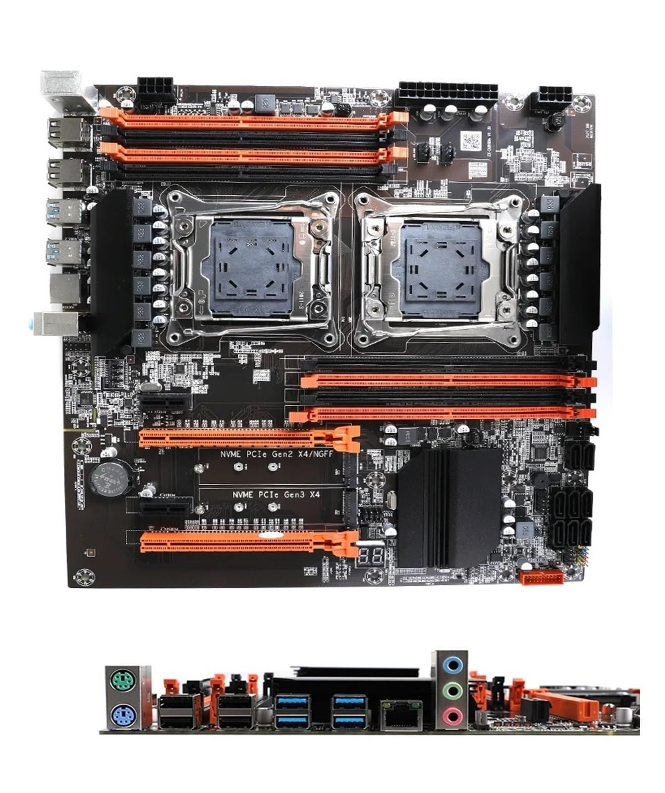 Amazon.com: X99 Dual CPU Motherboard, ZX-DU99D4X8, V1.1 Slot, X99